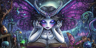 Butterfly Queen 50x100cm - Diamond Painting